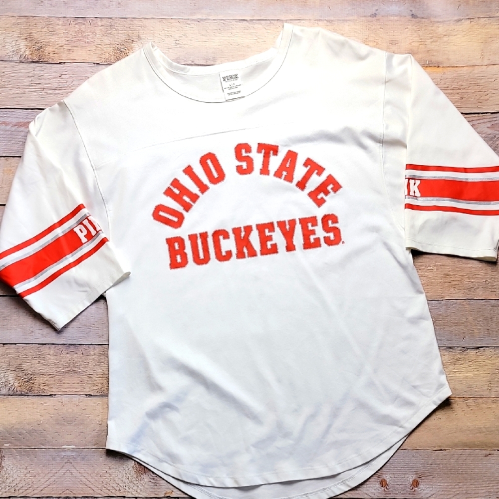 PINK Victoria's Secret Ohio State Buckeyes Jersey